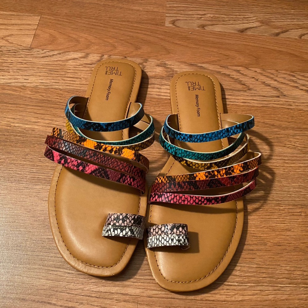 Snakeskin Sandals